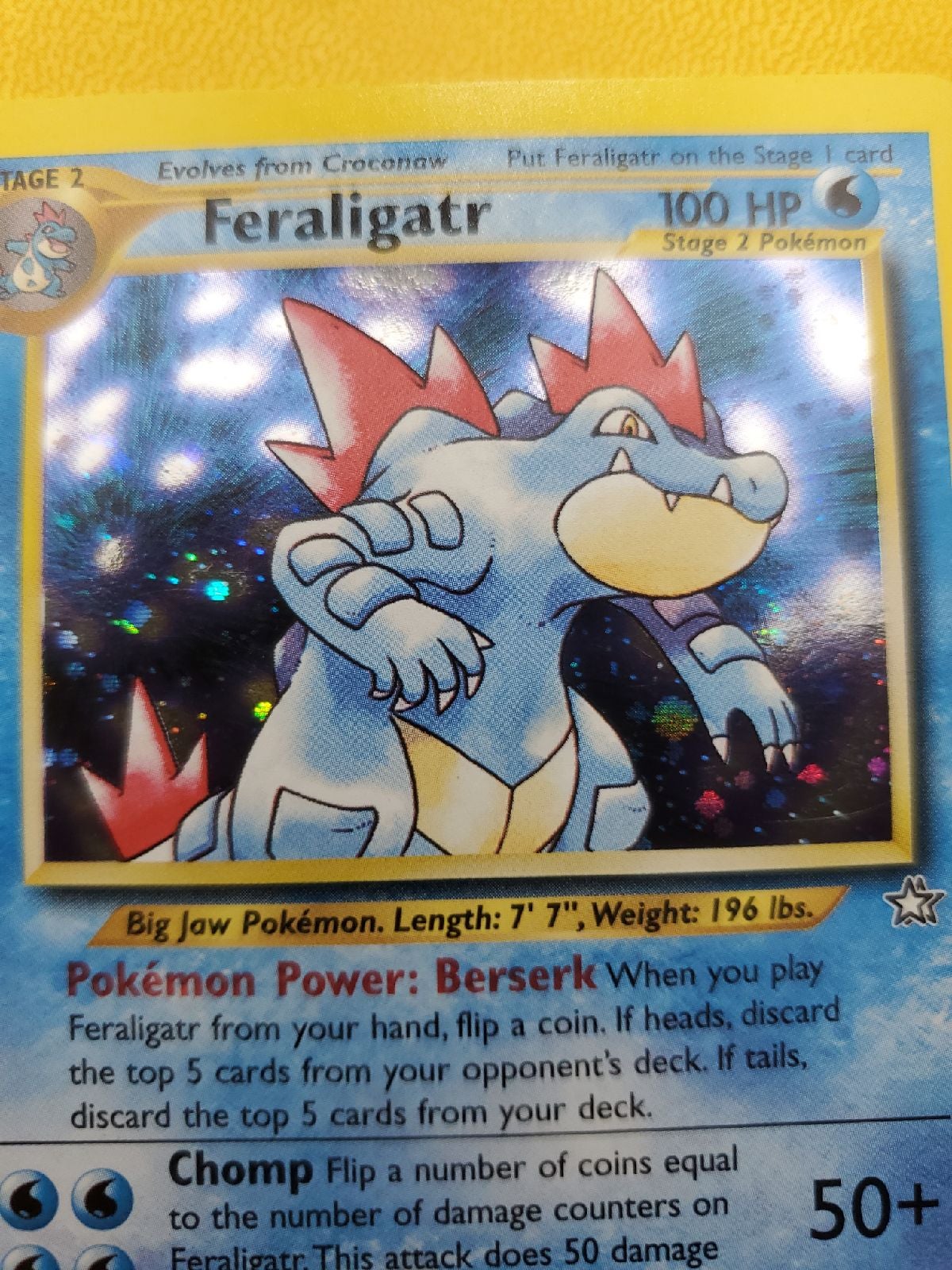 NEO GENESIS Feraligatr Bundle