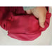 SHOMI by White Shop 100% Silk Vintage Midi Dress 10 Red Asymmetrical