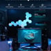 3Pcs Hexagon Lights,Music Sync LED Gaming Light, App Control Cool RGB Lights