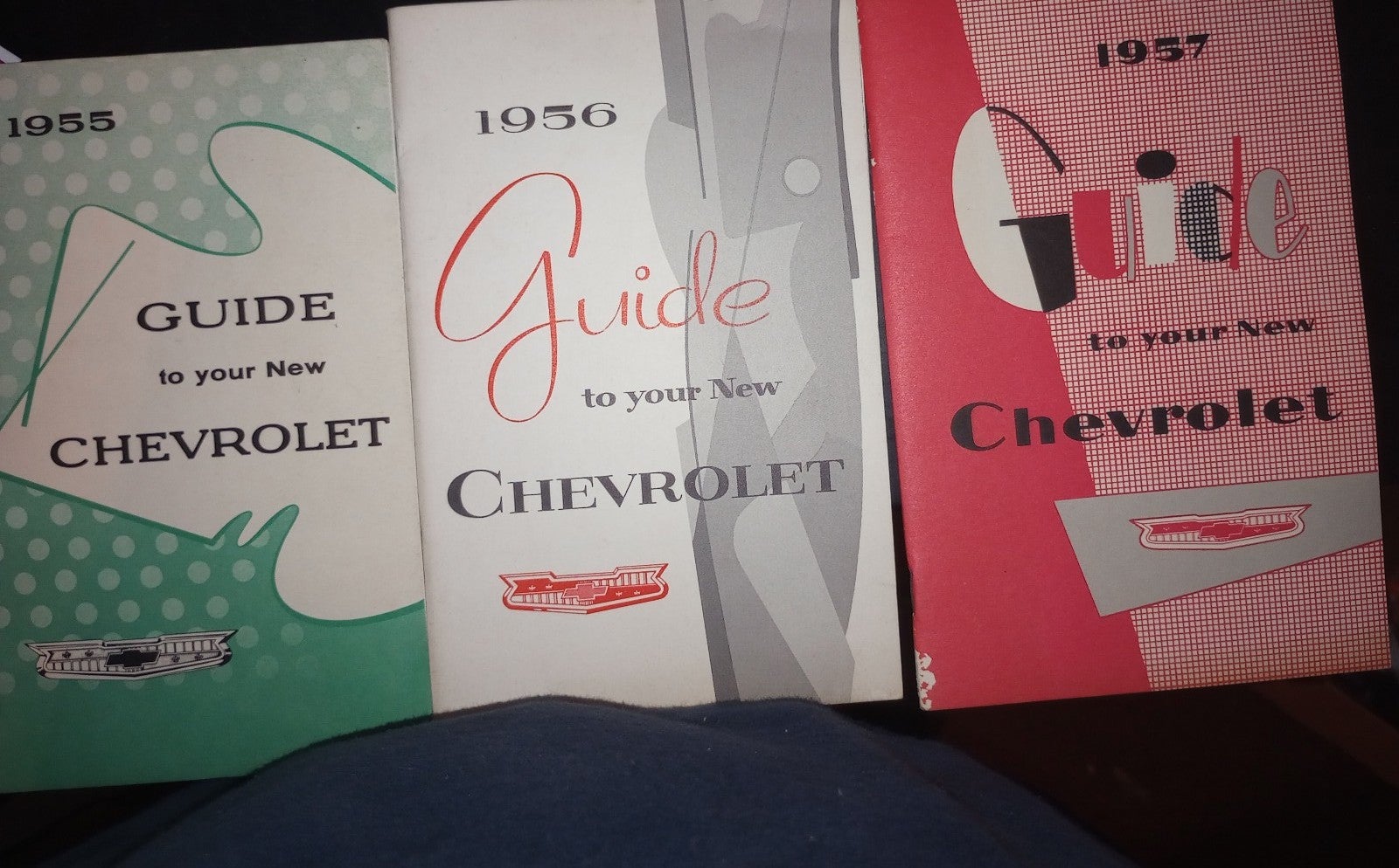 Oem original tri 5 Chevy owners manuals