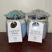 Cotton pads and wedge sponges jars