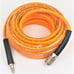 1/4 x 33 FT PVC Rubber Hybrid Air Hose Quick Coupler Fittings 300 PSI