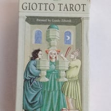 Giotto Tarot Cards Deck 2001 Lo Scarabeo painted by Guido Zibordi vintage pack