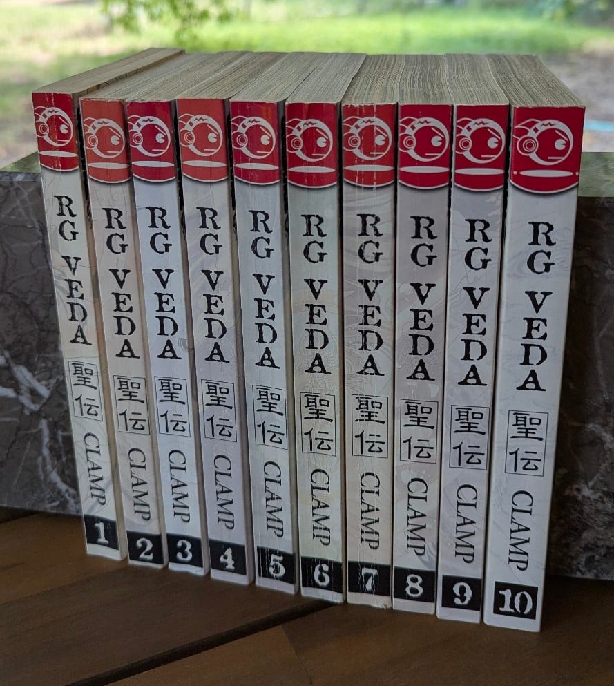 RG VEDA manga volumes 1-10 (Complete)