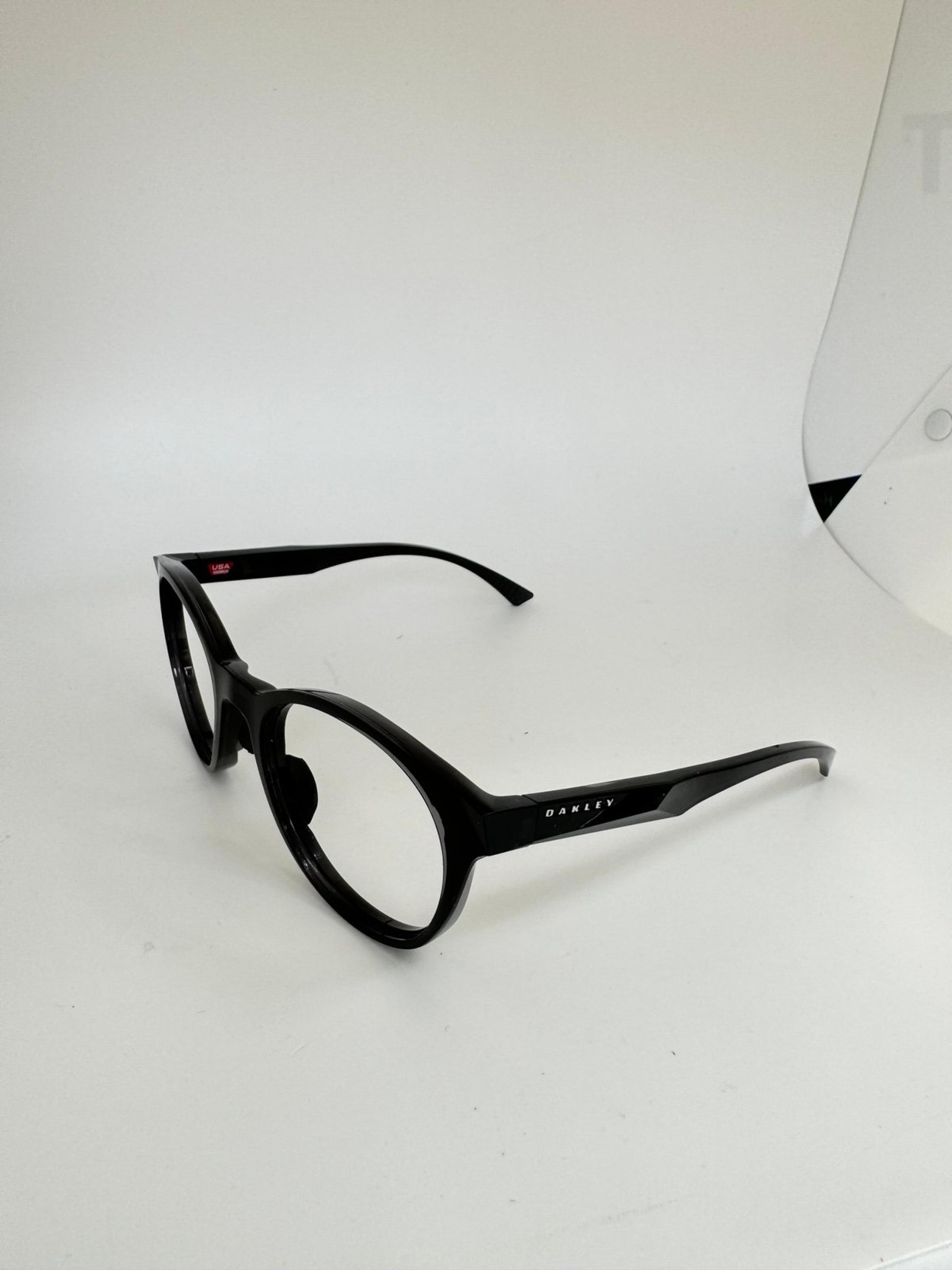 Used Oakley Spindrift Womens Polished Black Frame Sunglasses OO9474-0552