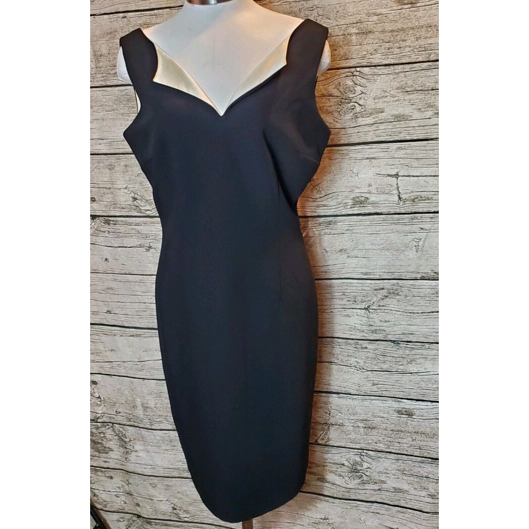 Ann Taylor Black Dress Size 6 NWT Reg 180.00