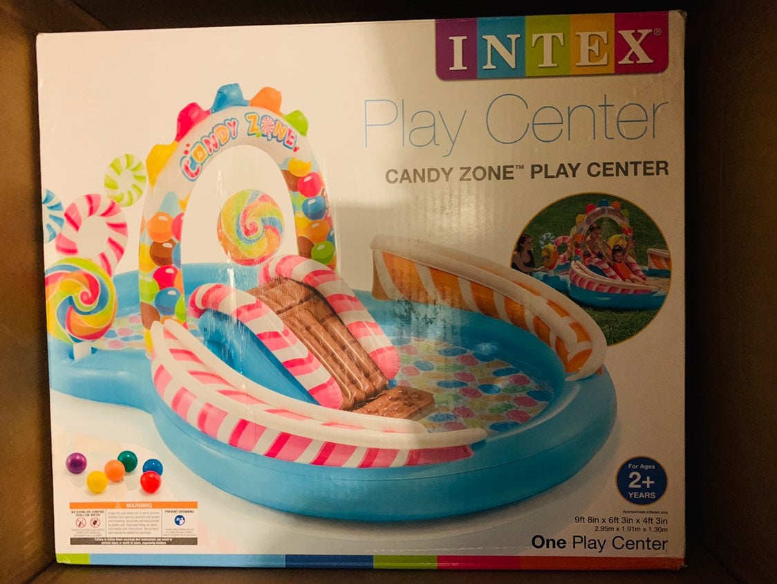 Intex Candy Zone Inflatable Play Center,