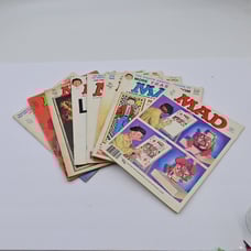 Vintage 1970s/1980s MAD Magazine Bundle Of 8