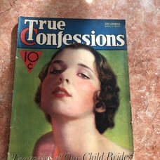 True Confessions December 1923 magazine