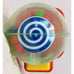 1993 Shelcore Whirl-A-Ball Toy Roller Gumball Colorful Toddler Baby Button Spin
