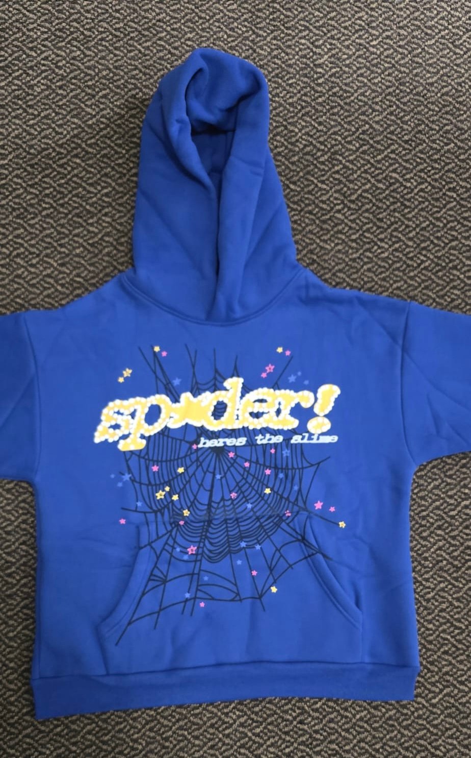 Sp5der Hoodie TC blue