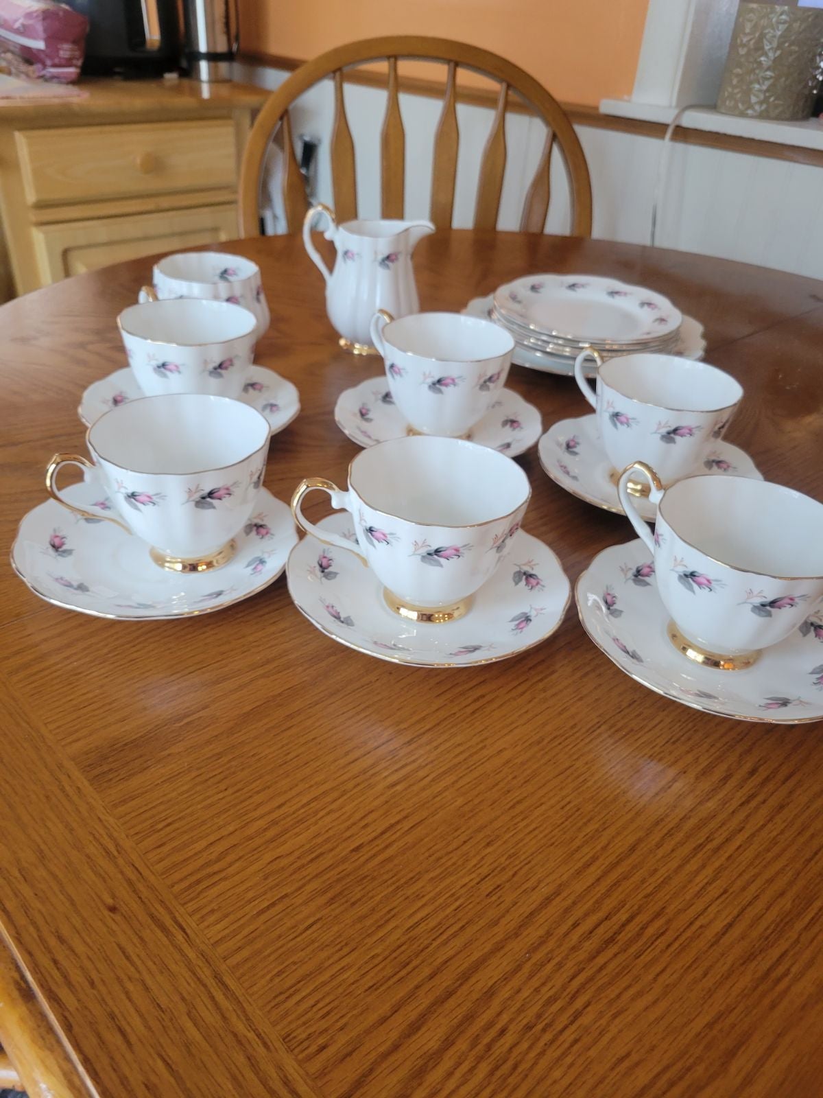 20 pc Clare bone china English tea set