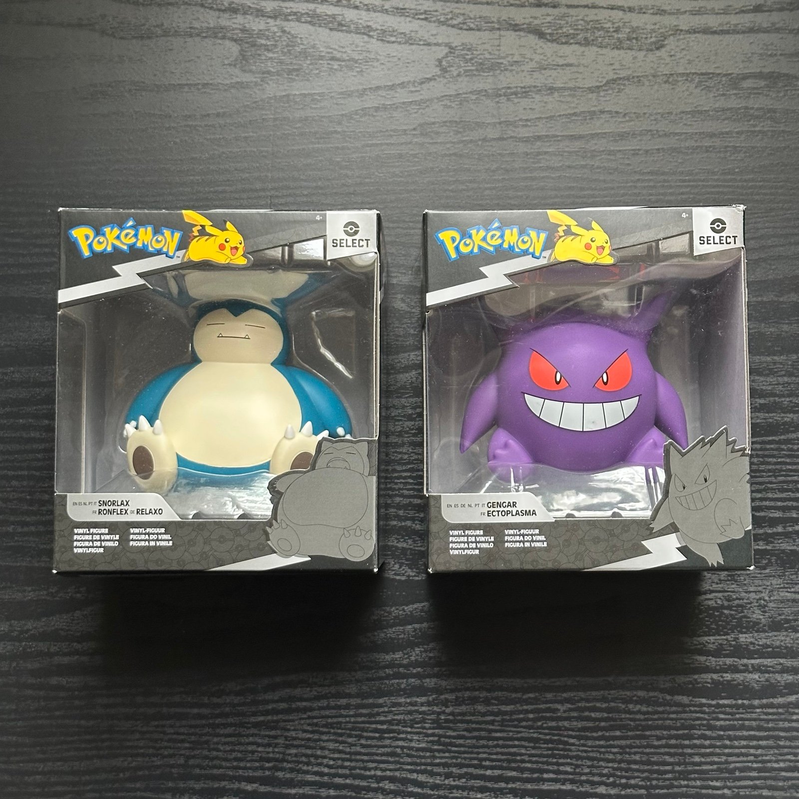 Jazwares Pokemon Select Gengar & Snorlax Vinyl Figure Series 3 2025