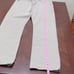 AG Adriano Goldschmied Men's Jean. Color Cream. Size 38X34.