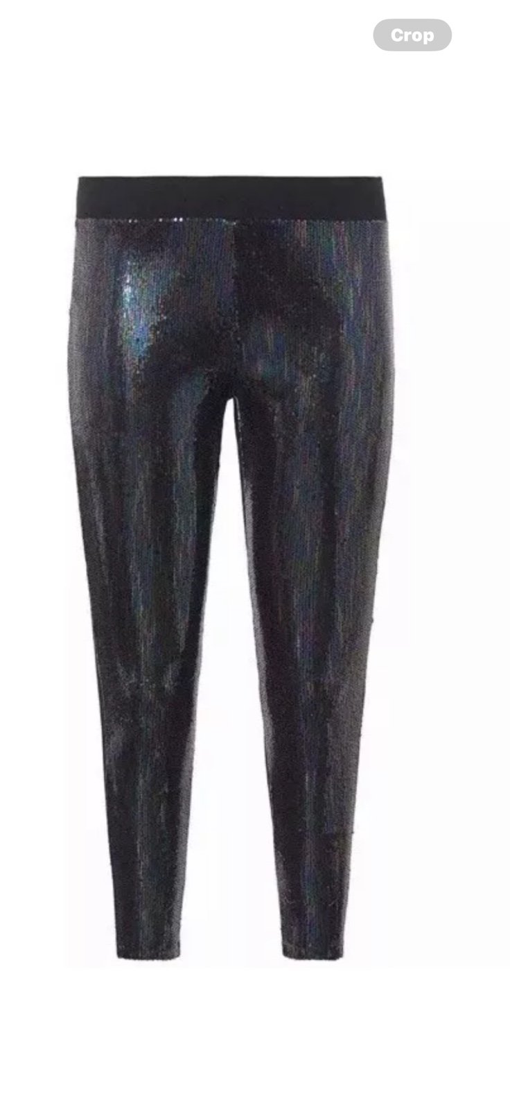 Torrid Black Iridescent Sparkle Sequins Premium Leggings NWT 2X
