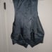 Character Button Front Vest Blue Size L-XL . Pinstripe