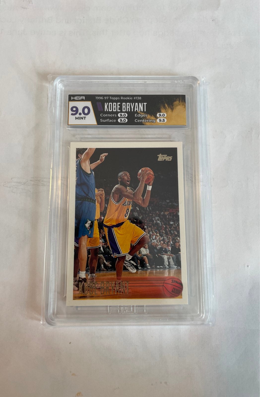 Kobe Bryant rookie card psa 10?