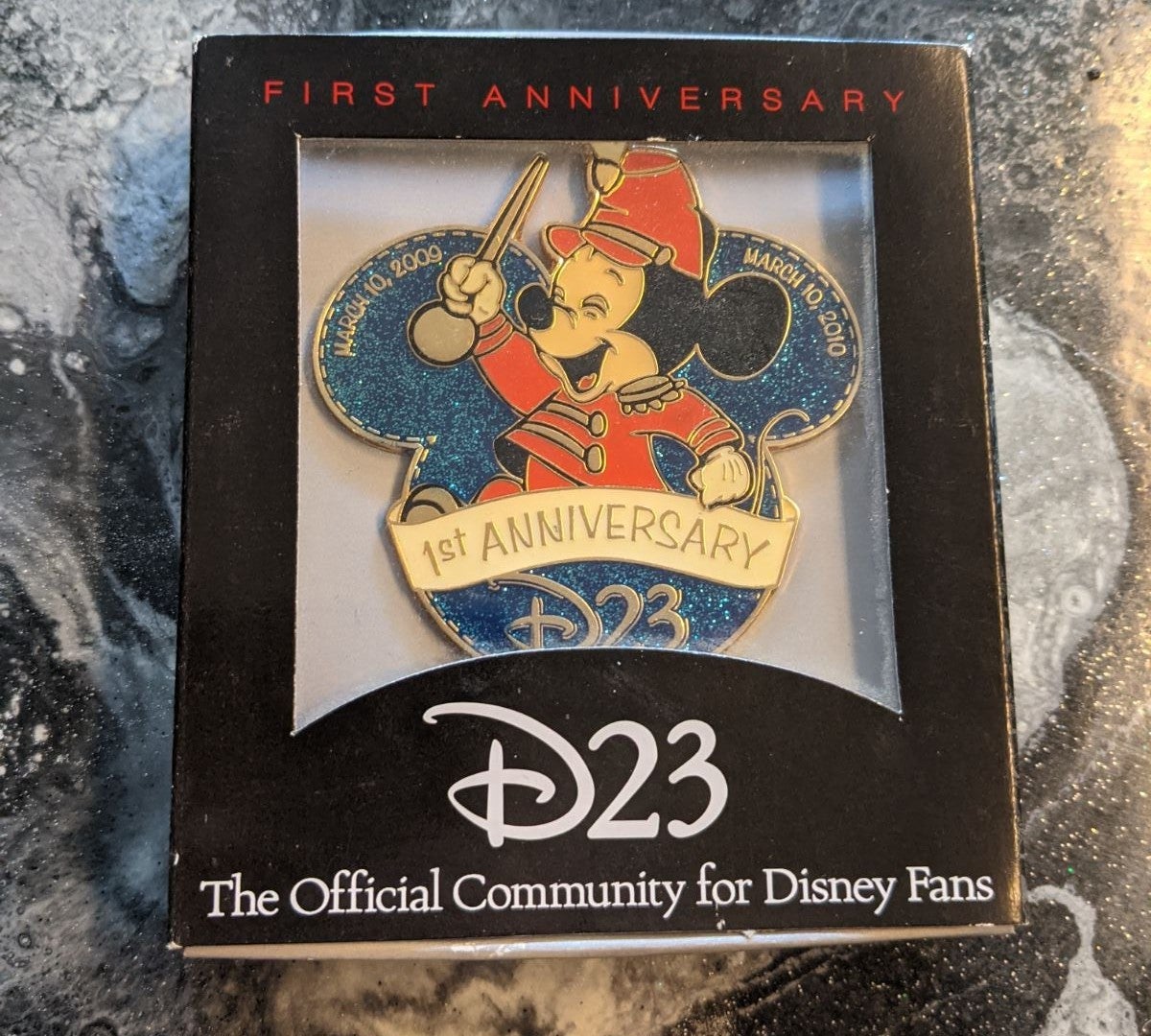 Disney D23 first anniversary party tradi