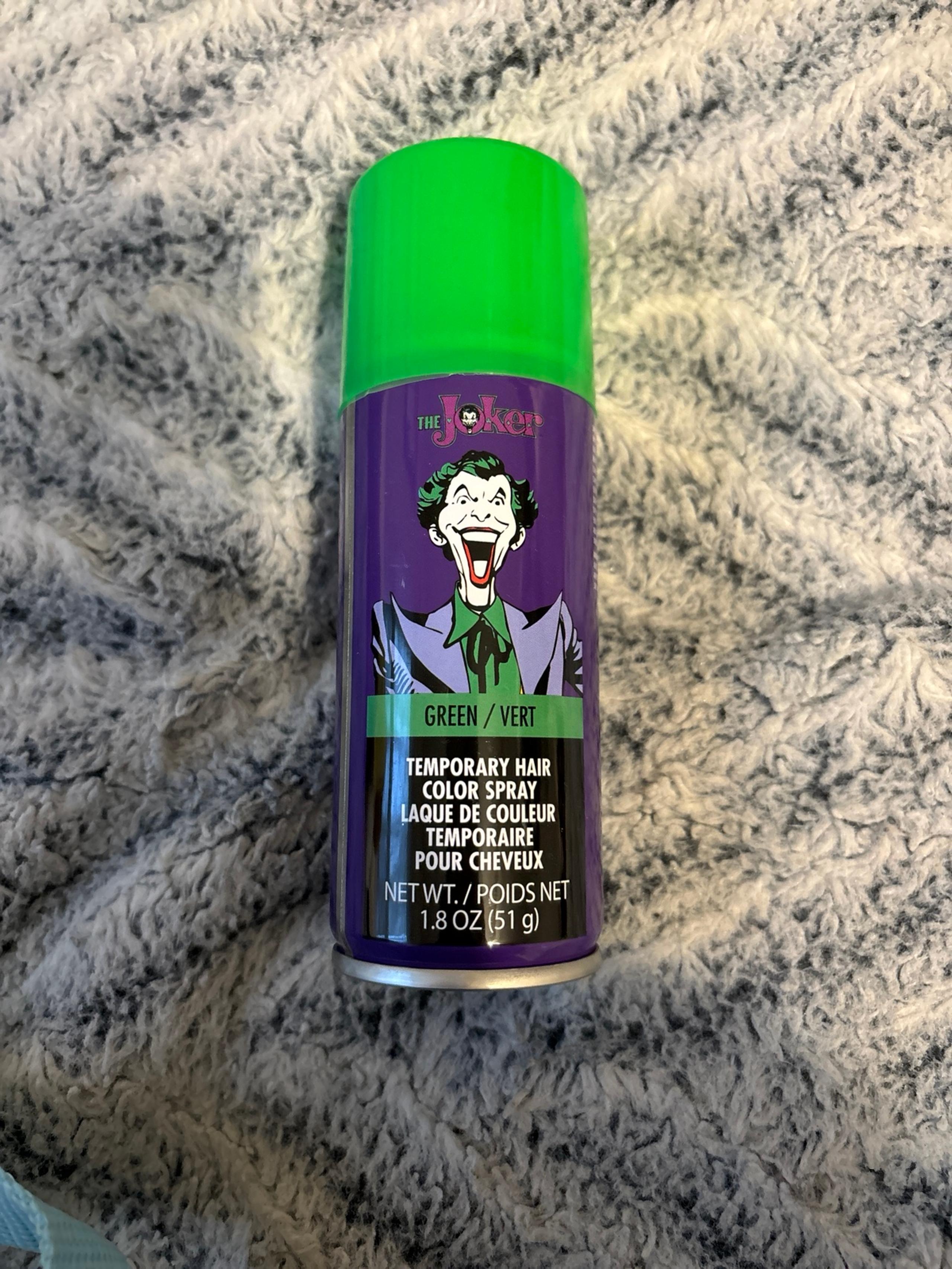 Temporary hair spray / dye