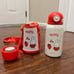 NEW IN BOX strawberry miffy insulated water bottle with drink holder