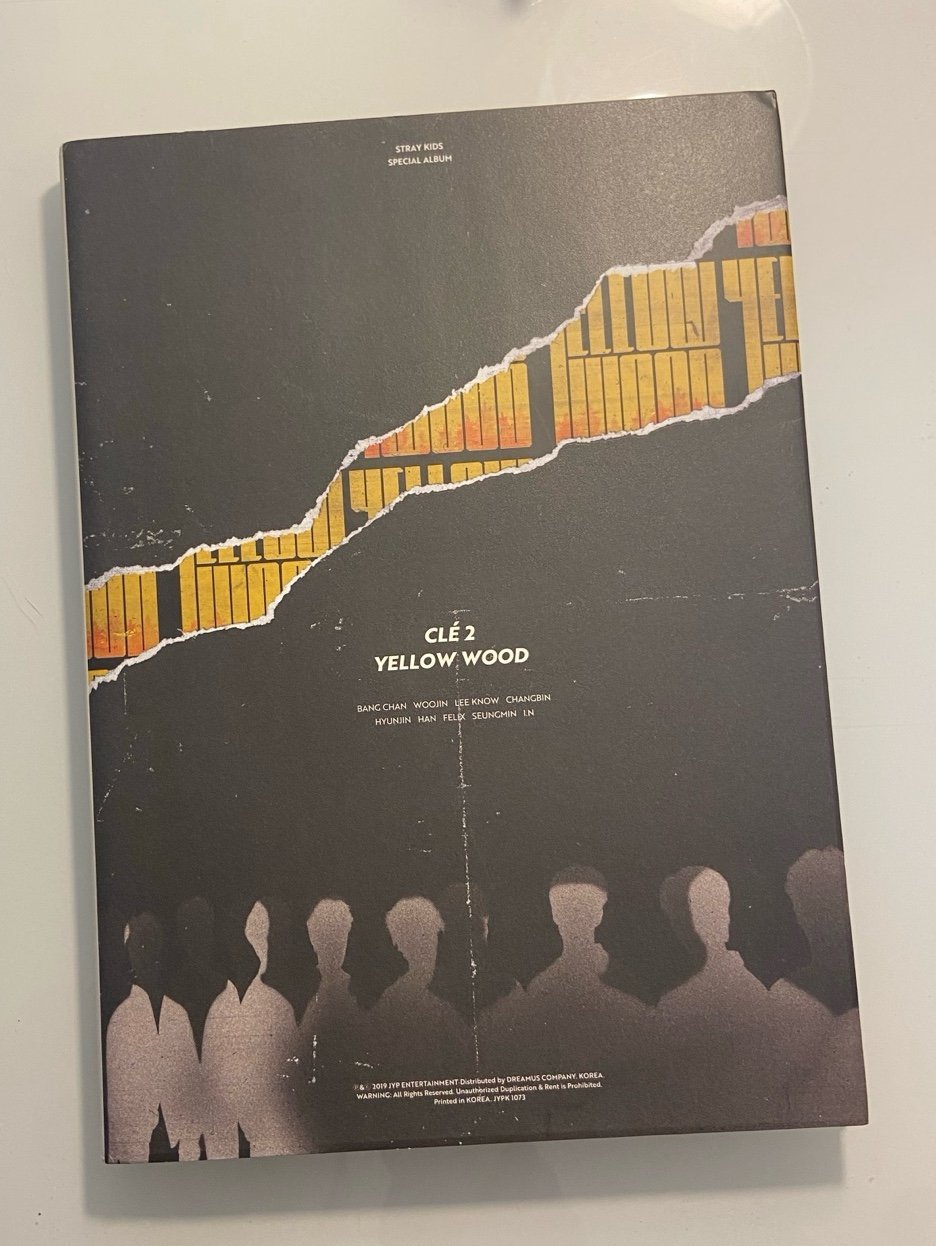 Stray kids Limited Edition Yellow Wood Album