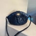 Dark blue vintage 80’s shoulder Blue bag crossbody bag unique design retro