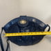 Dark blue vintage 80’s shoulder Blue bag crossbody bag unique design retro