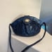 Dark blue vintage 80’s shoulder Blue bag crossbody bag unique design retro