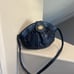 Dark blue vintage 80’s shoulder Blue bag crossbody bag unique design retro