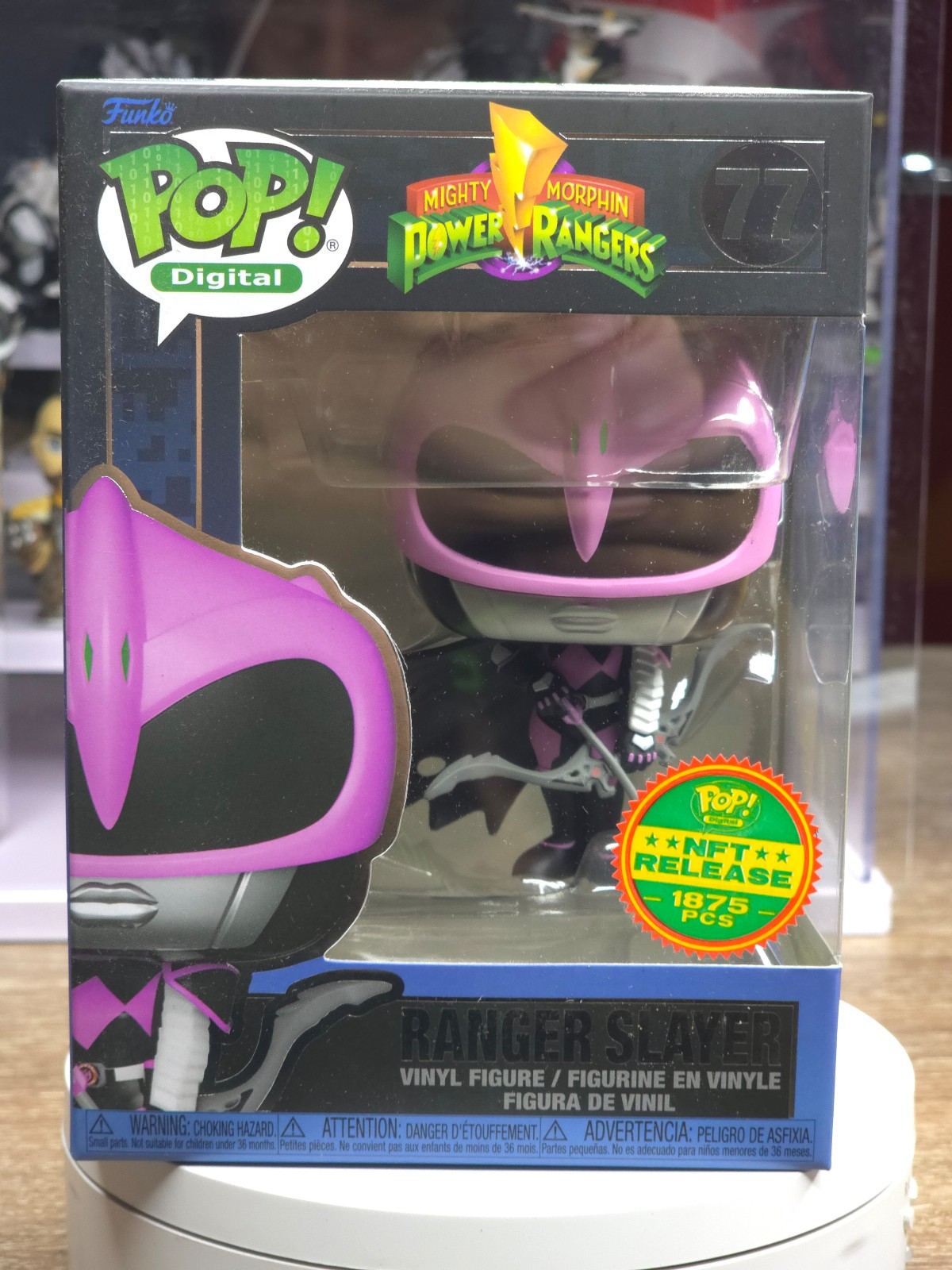 77 Ranger Slayer (Power Rangers) NFT Release 1875 PCS Television Funko Pop