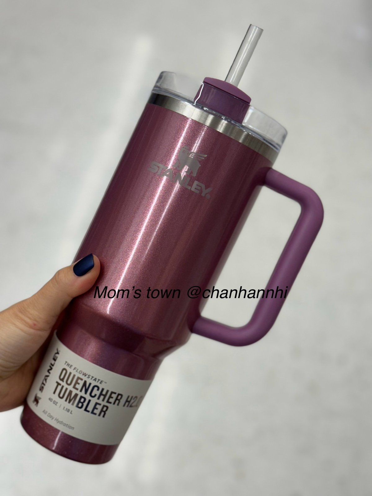 Stanley Mauve Shimmer 40oz Quencher Tumbler