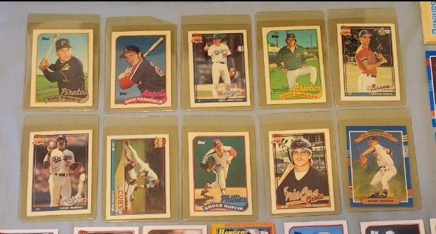 1986-1991 Topps Baseball Cards Hits Lot