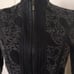 Reversable long front zip jacket