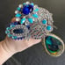 New Bridal Brooch & Pendant Bouquet Wired Starts - Unfinished