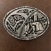 Belt Buckle handcrafted in USA, 3D Eagle, very detailed