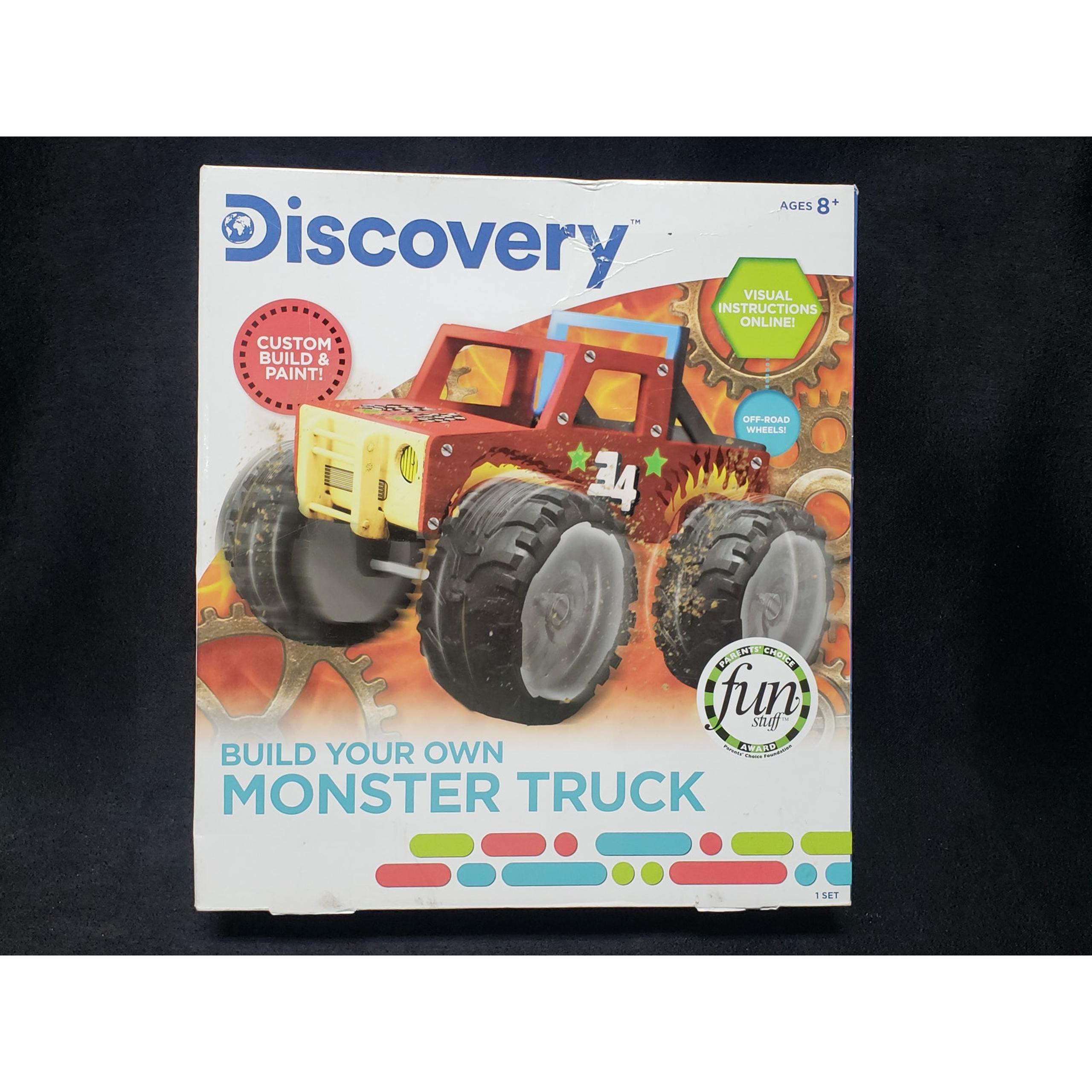 Discovery Custom Build & Paint Your Own Monster Truck Off Road Wheels Arts Craft