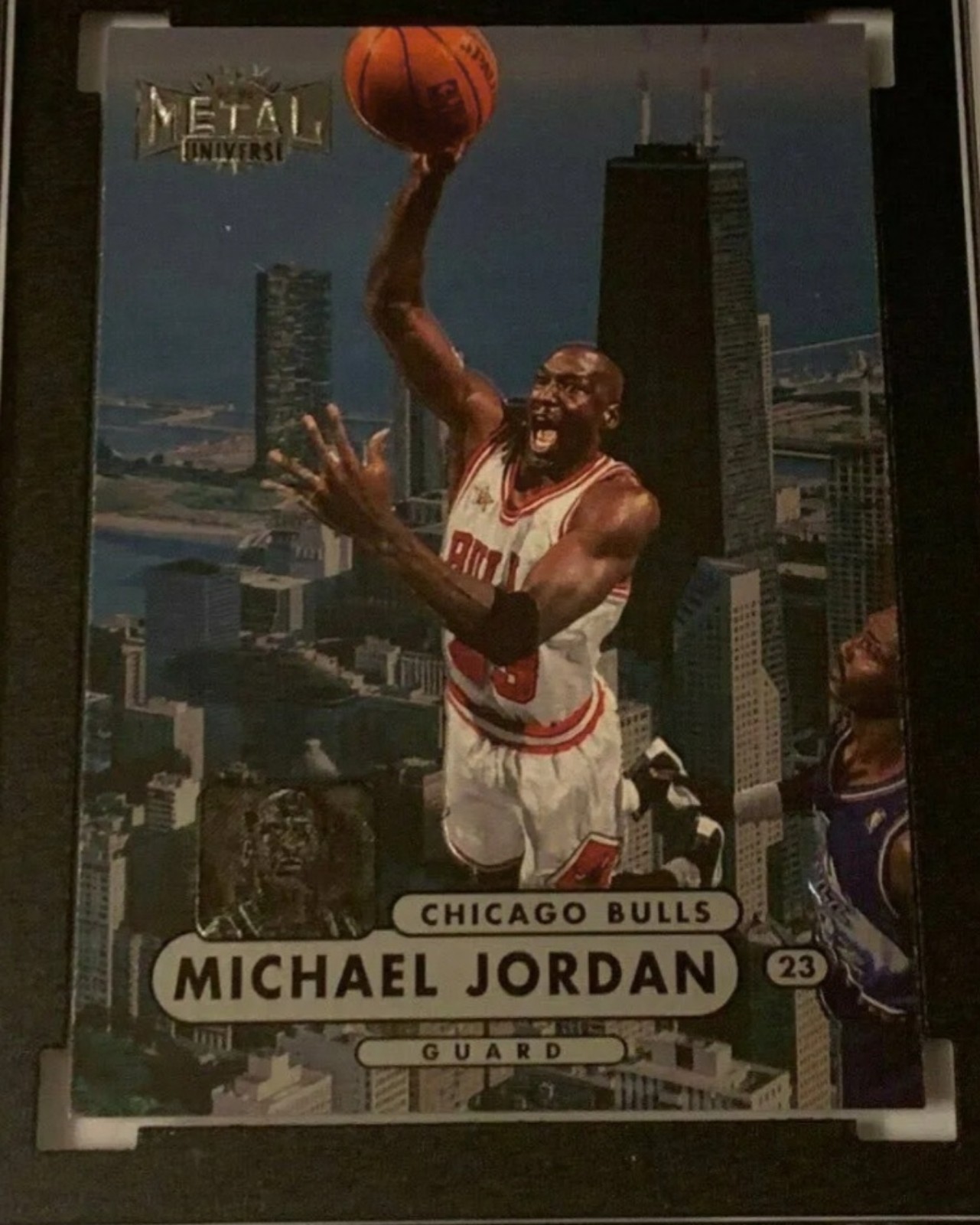 97-98 metal universe championship michael jordan card