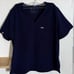 FIGS Navy Blue Scrub Set Jogger Pants & Scrub Top Size XXL
