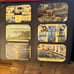 Antique Scrapbook from the 1940's with 297 postcards