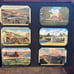 Antique Scrapbook from the 1940's with 297 postcards