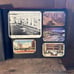 Antique Scrapbook from the 1940's with 297 postcards