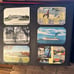 Antique Scrapbook from the 1940's with 297 postcards