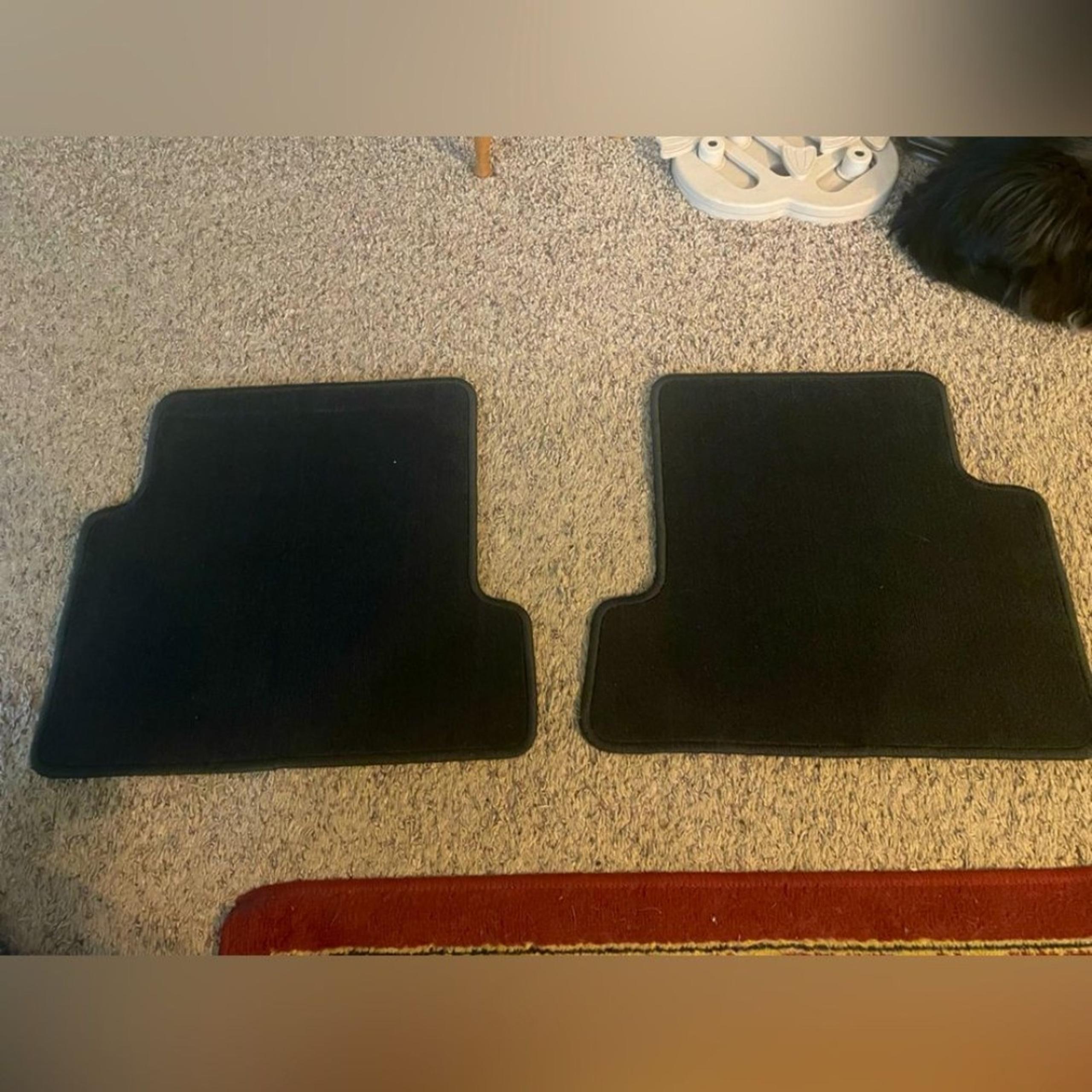 OEM Ford C520 Set Of 2 Piece Rear Floor Mats Charcoal Escape Passenger Driver