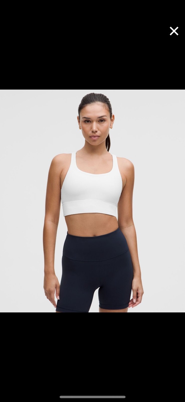 Lululemon energy long line bra