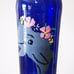Dolphin Wind Chime Upcycled Blue Bottle