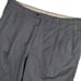 VTG Zanella Wool Pants Mens 40x27 Grey Pleated Front Cuffed Hem Made in Italy