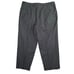 VTG Zanella Wool Pants Mens 40x27 Grey Pleated Front Cuffed Hem Made in Italy
