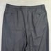 VTG Zanella Wool Pants Mens 40x27 Grey Pleated Front Cuffed Hem Made in Italy