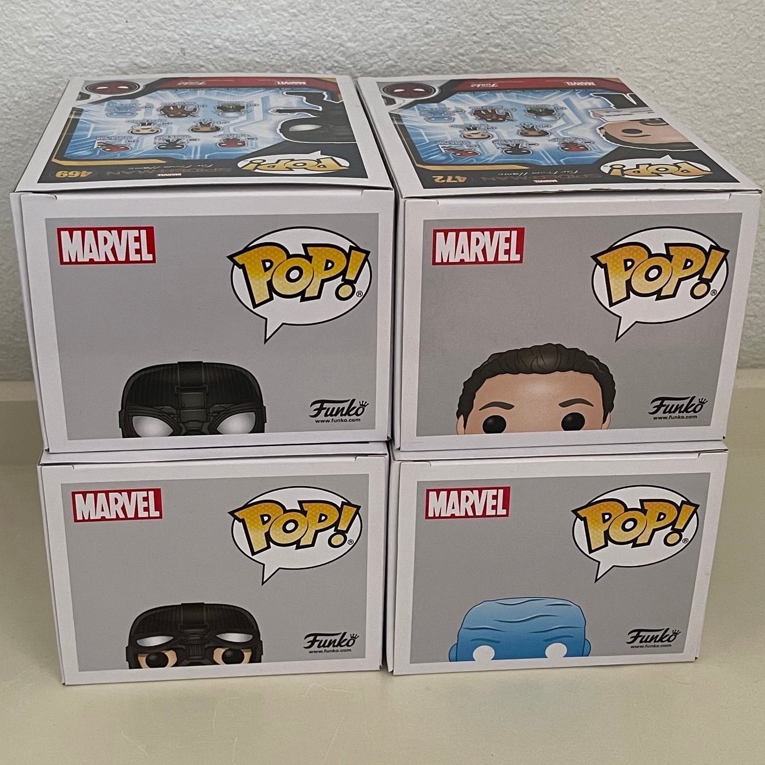 Funko Pop! Marvel Spider-Man: Far From Home Lot of 4