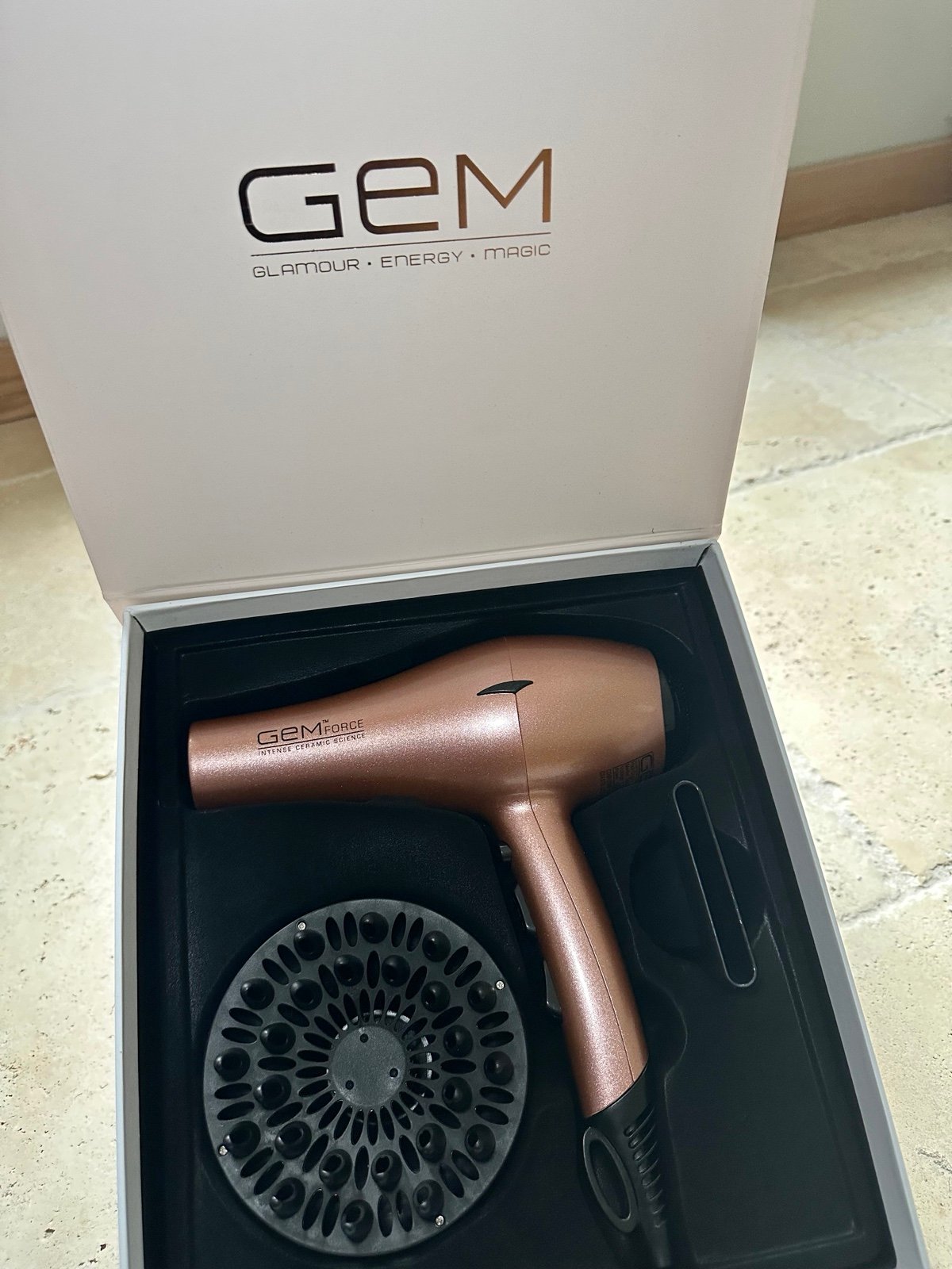gem hair dryer